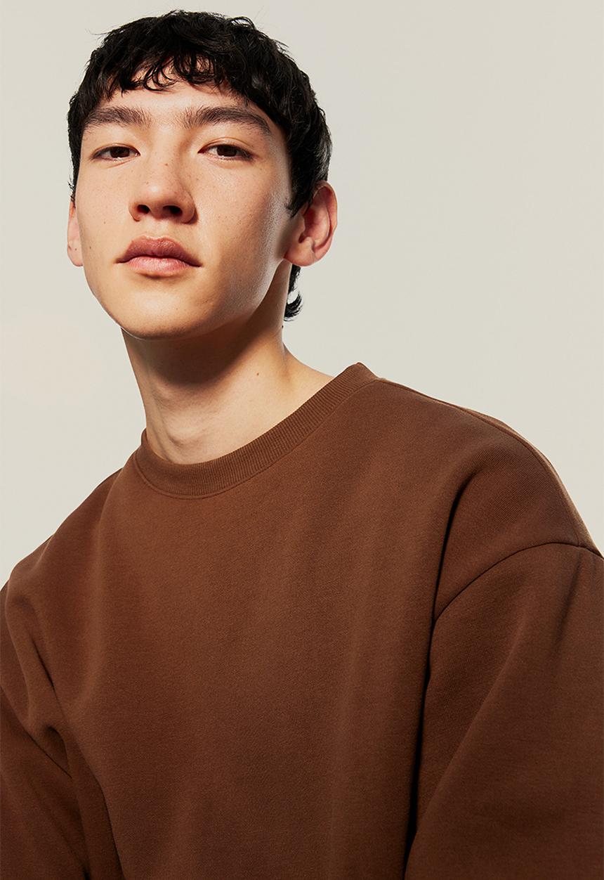 H&M - Loose fit sweatshirt - brown