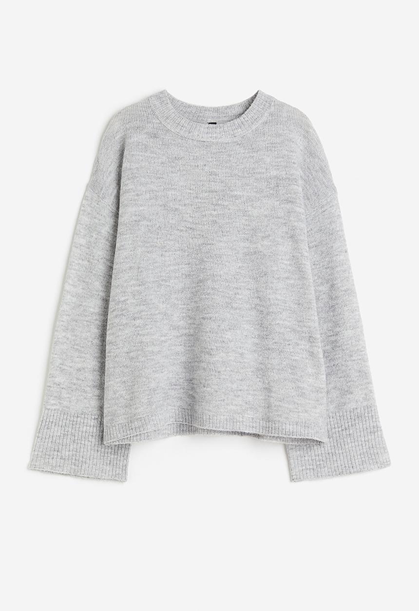 H&M - Jumper - light grey marl