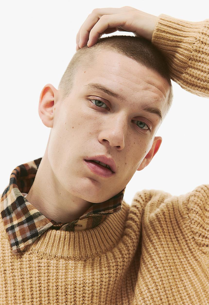 H&M - Loose fit rib-knit jumper - dark beige