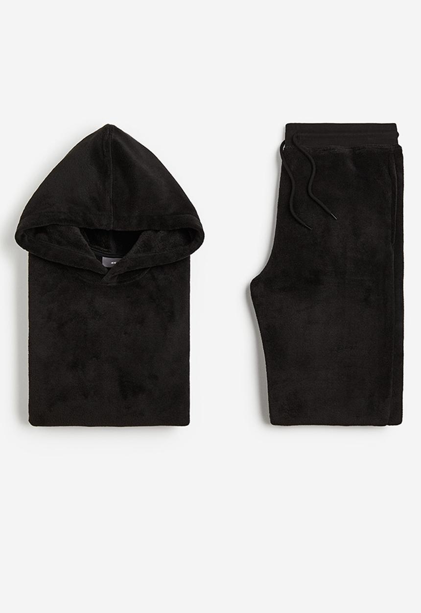 H&M - Fleece pyjamas - black
