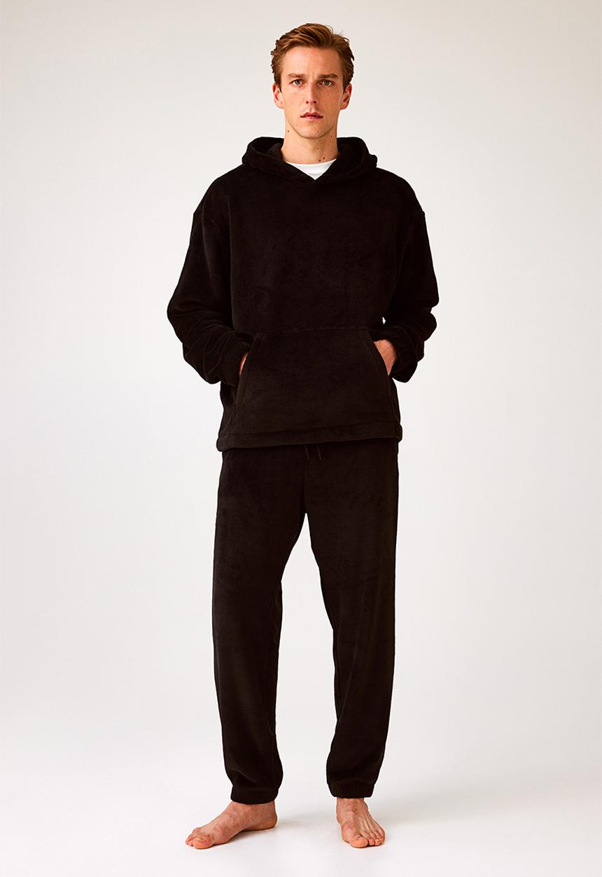 H&M - Fleece pyjamas - black
