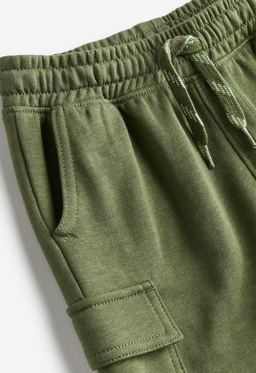 H&M - Cargo joggers - khaki green