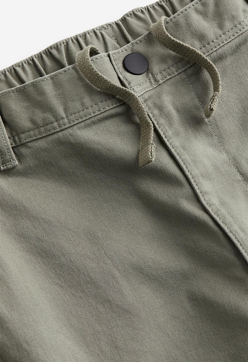 H&M - Regular fit cargo trousers - sage green