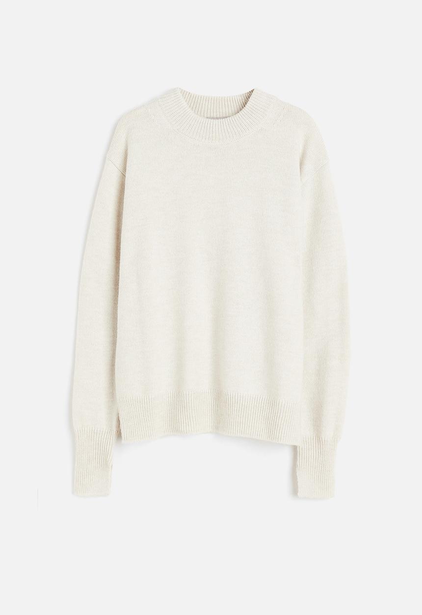 H&M - Fine-knit jumper - cream