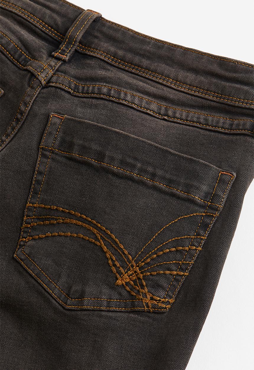 H&M - Flared low jeans - brown washed out