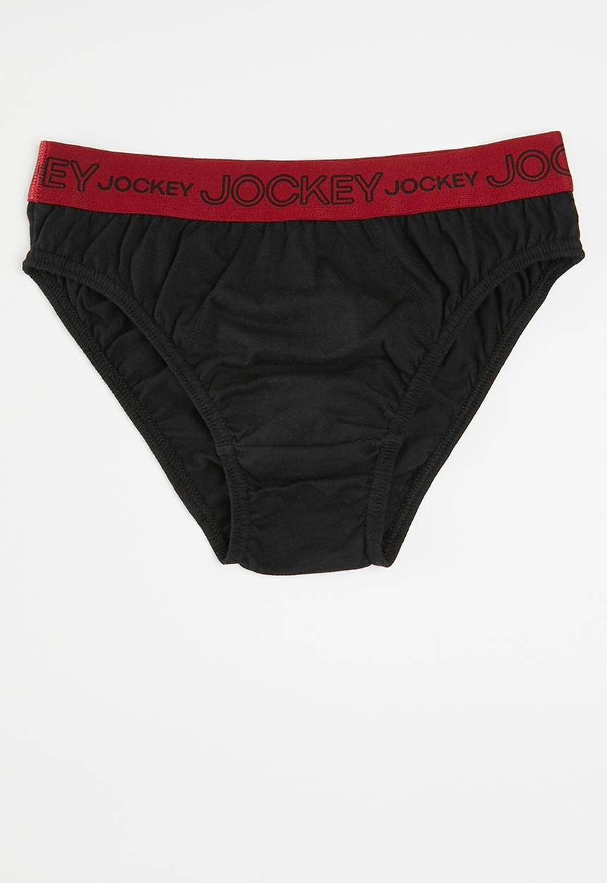 Jockey - 3 Pack fancy boys jockey brief - multi 