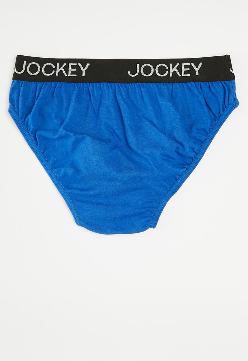 Jockey - 3 Pack fancy boys jockey brief - multi
