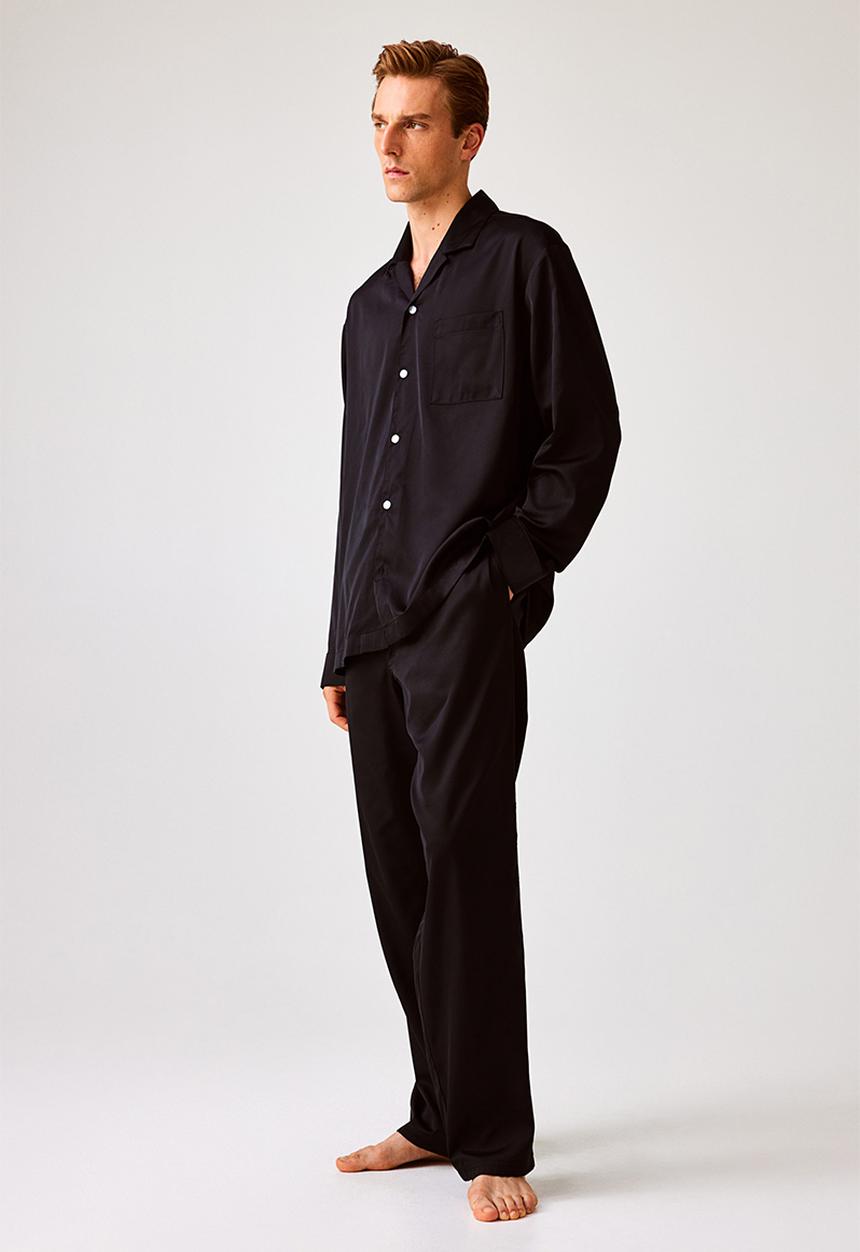 H&M - Satin pyjamas - black