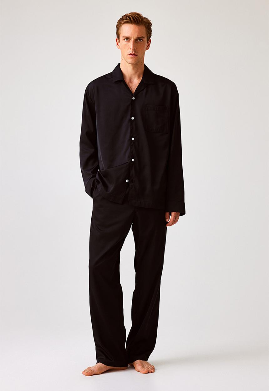 H&M - Satin pyjamas - black