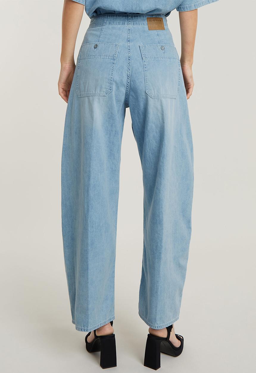 G-STAR - Belted Cargo Loose Wmn - sun faded blue mist