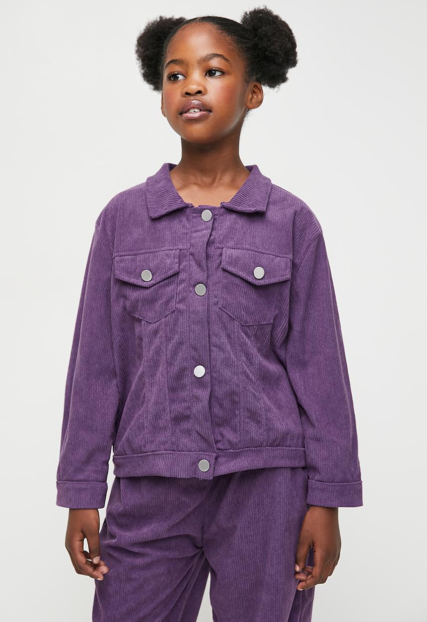 Pop Candy - Trucker jacket & jeans set - purple