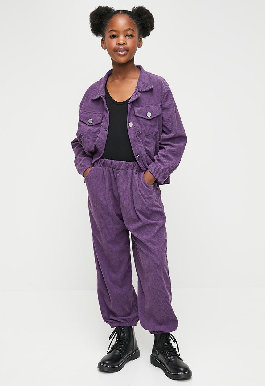Pop Candy - Trucker jacket & jeans set - purple