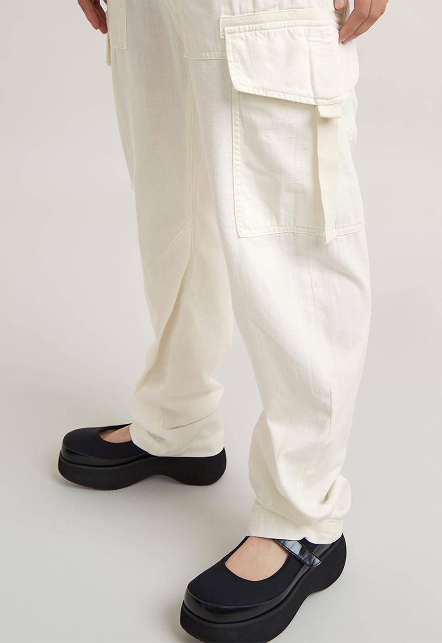 G-STAR - Soft Outdoors Pant Wmn - lt chalk gd