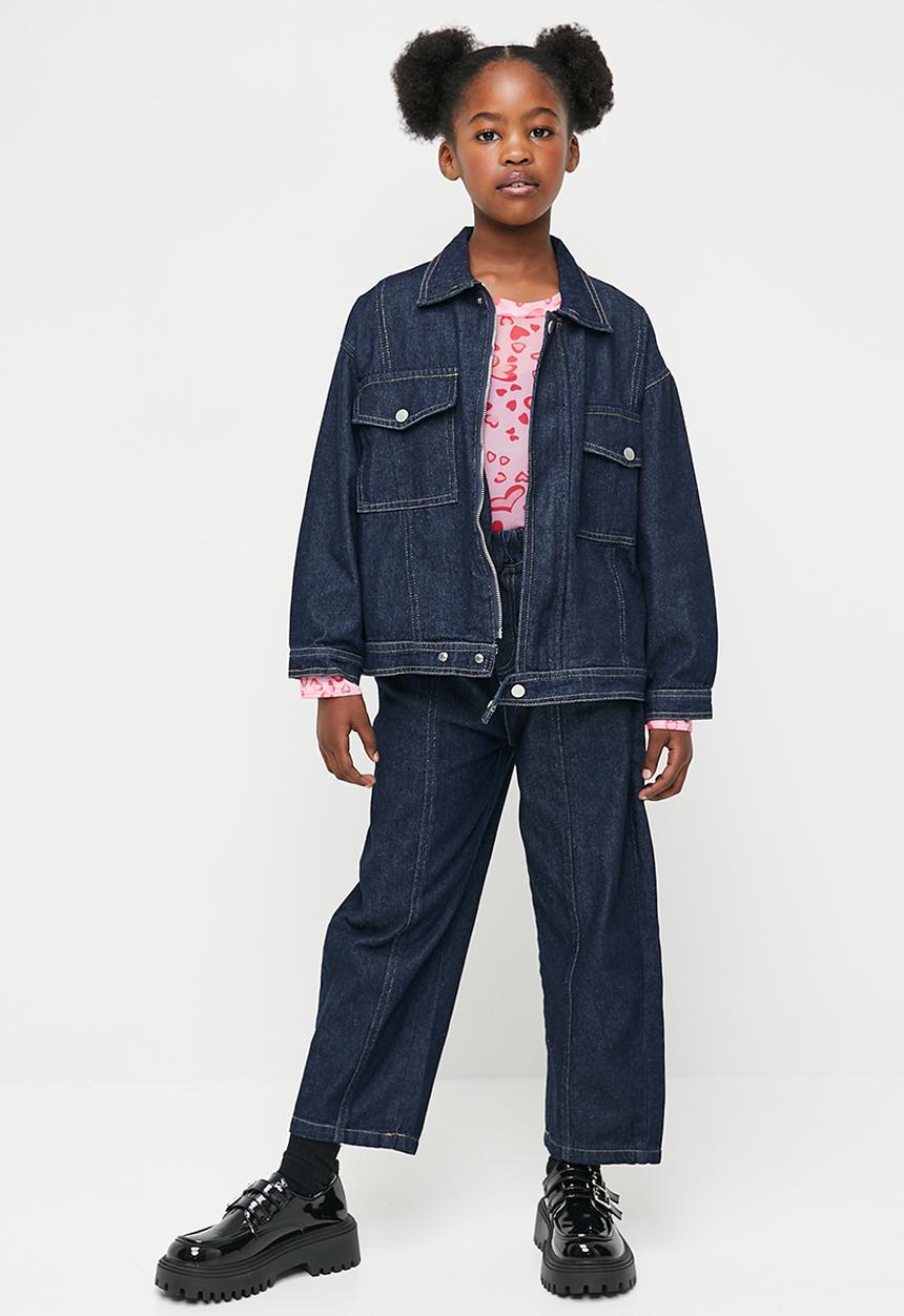 Pop Candy - Denim jacket & jeans set - blue