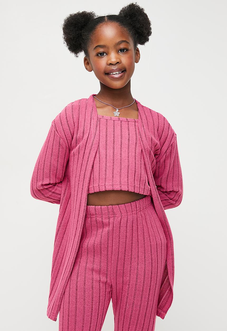 Pop Candy - 3 Piece knit set - pink