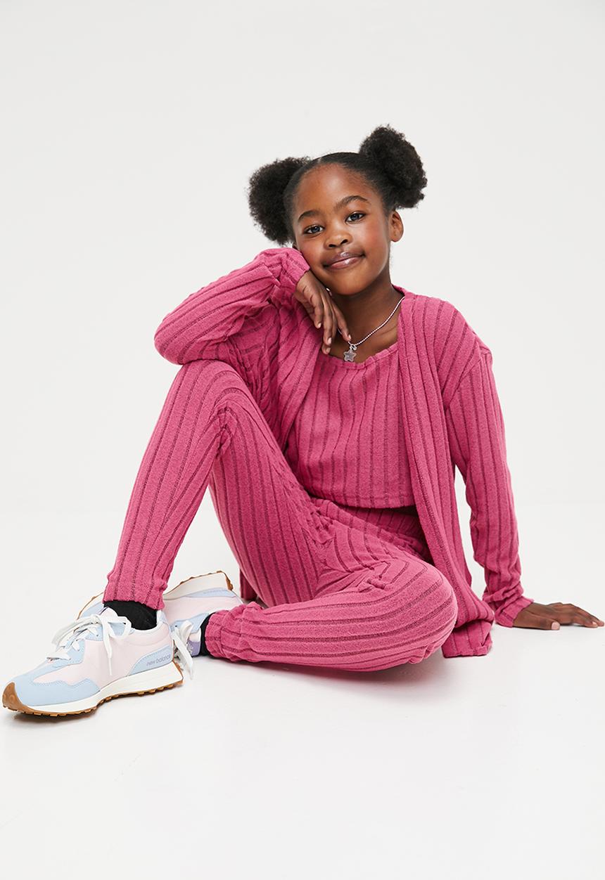 Pop Candy - 3 Piece knit set - pink