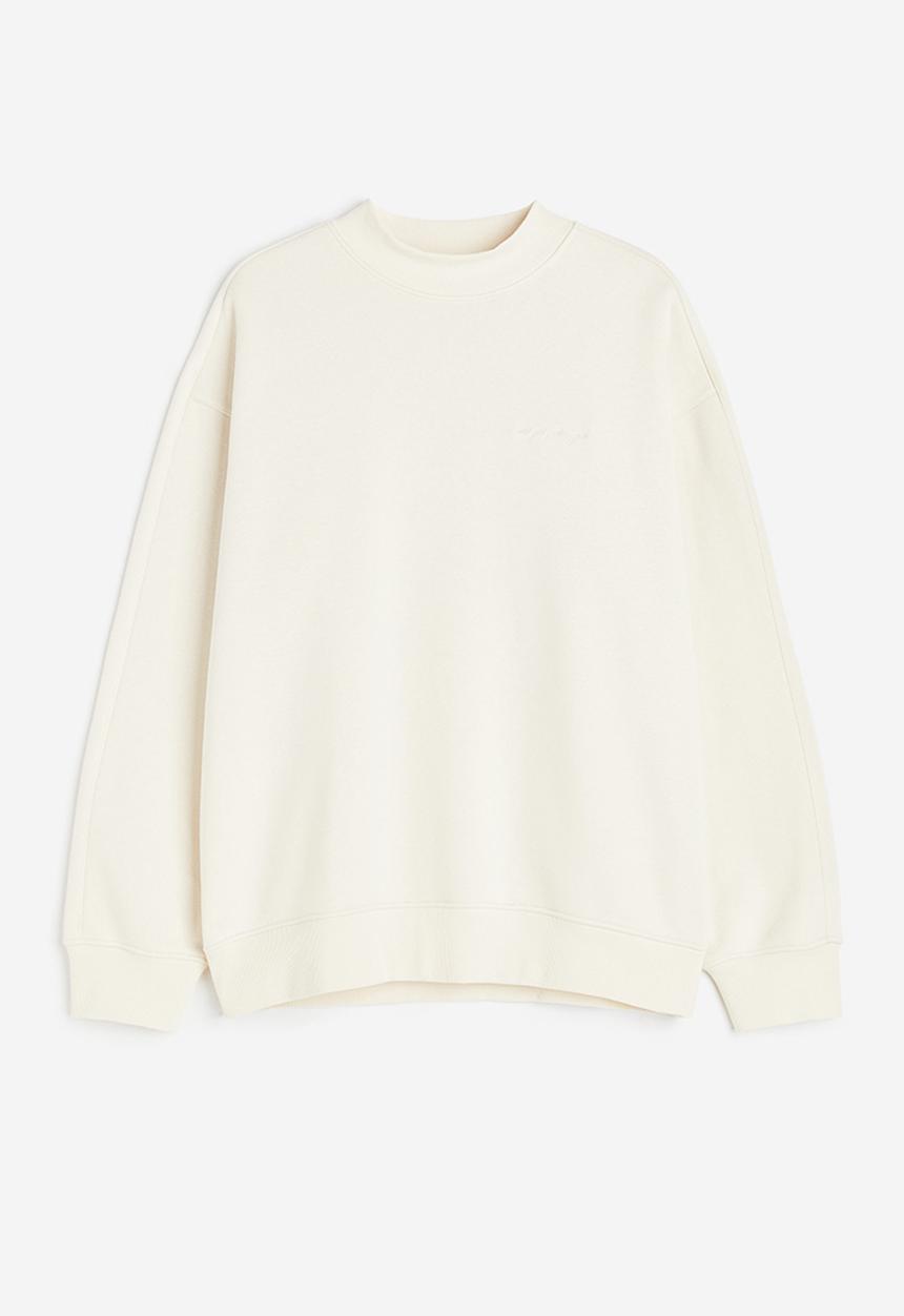 H&M - Relaxed fit sweatshirt - light beige