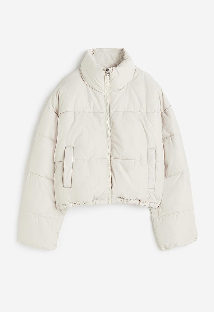 H&M - Puffer jacket - light beige