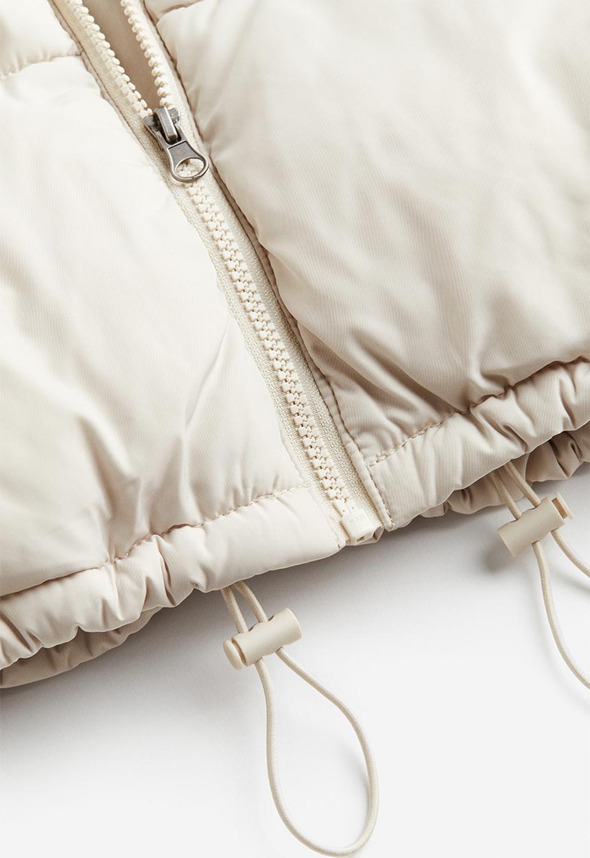 H&M - Puffer jacket - light beige