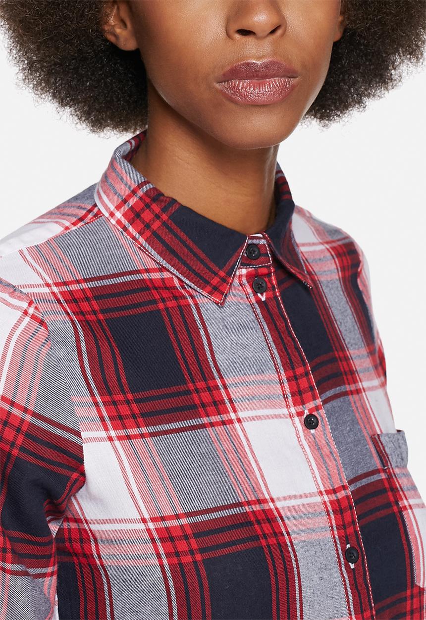 Jacqueline de Yong - Jewel Long Check Shirt