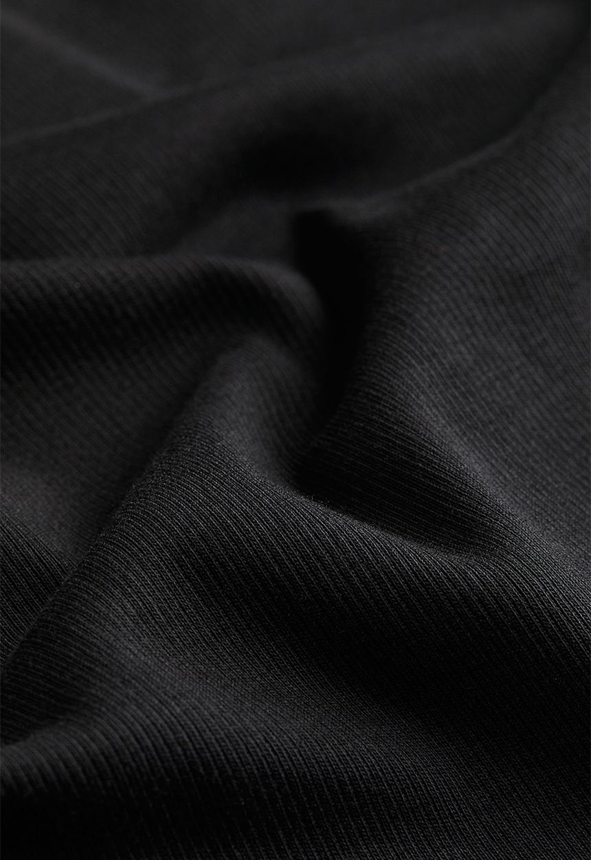 H&M - Mama ribbed jersey dress - black