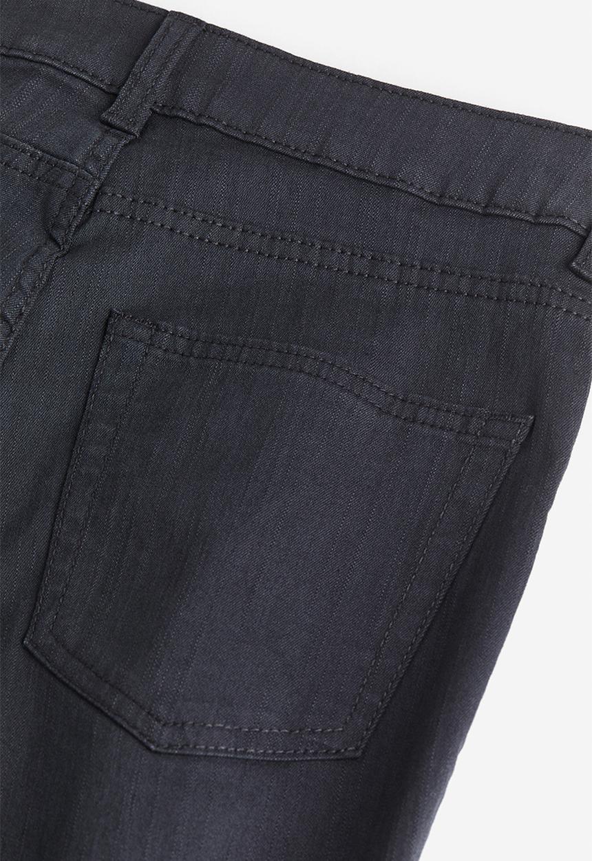 H&M - Flared twill trousers - grey