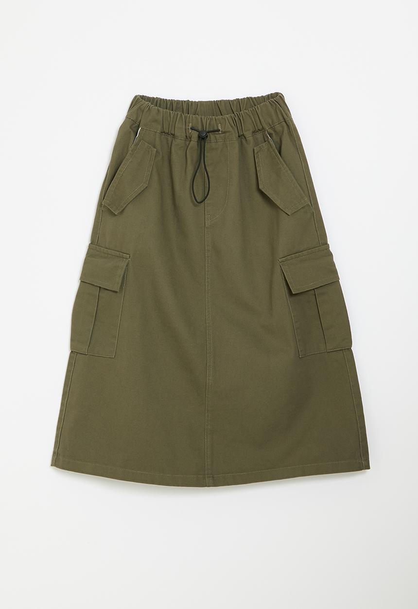 Pop Candy - Utility skirt - green