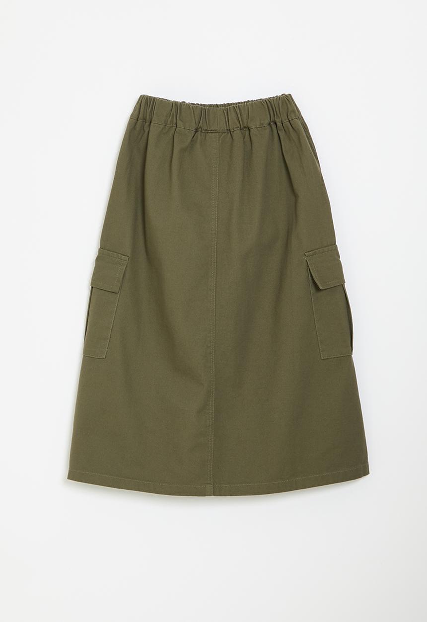 Pop Candy - Utility skirt - green