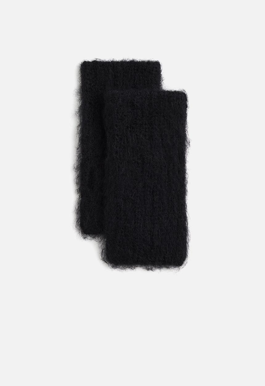 H&M - Fingerless gloves - black