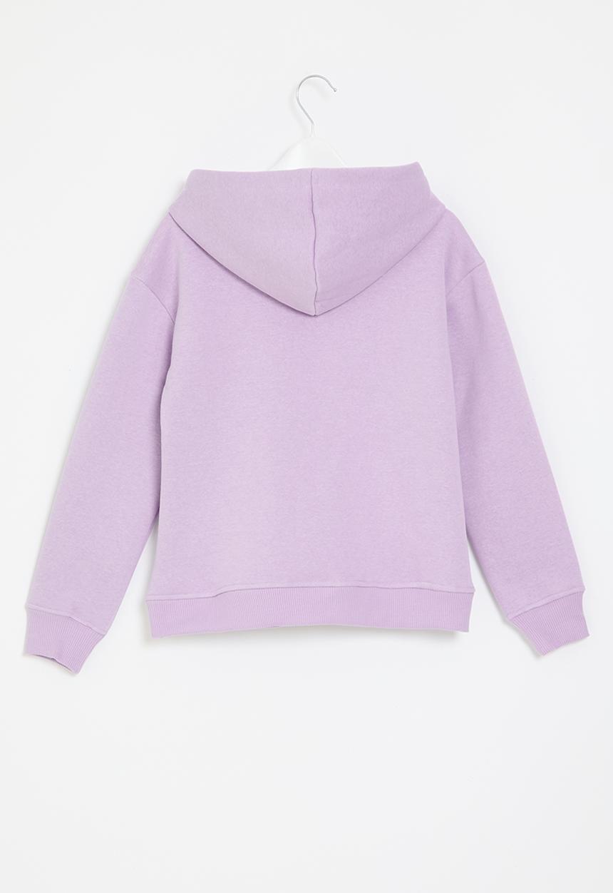 Roxy - Surf feeling hoodie brushed a - crocus petal