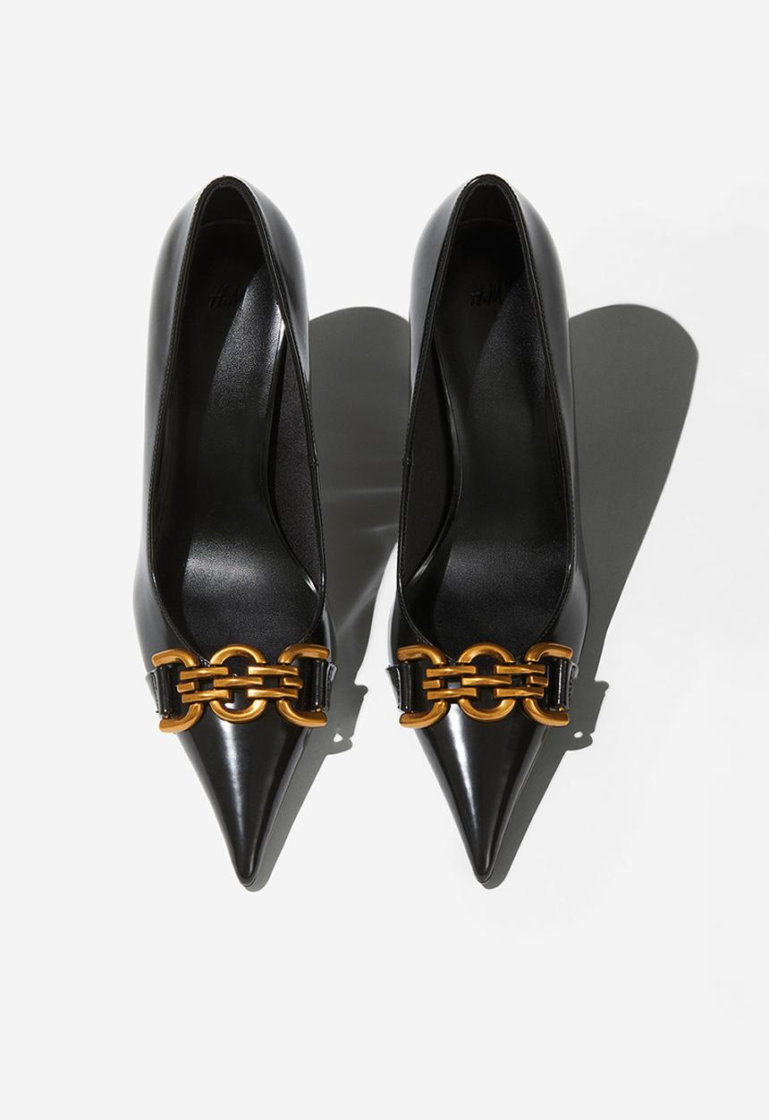 H&M - Court shoes - black