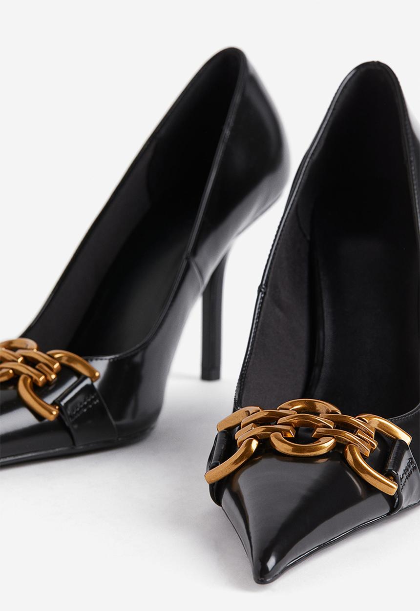 H&M - Court shoes - black