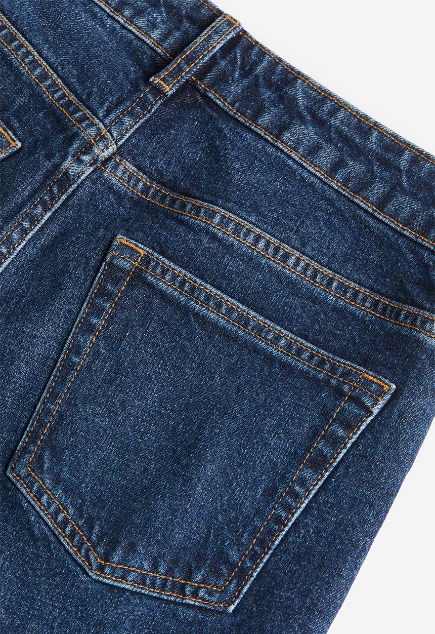 H&M - Slim regular ankle jeans - dark denim blue
