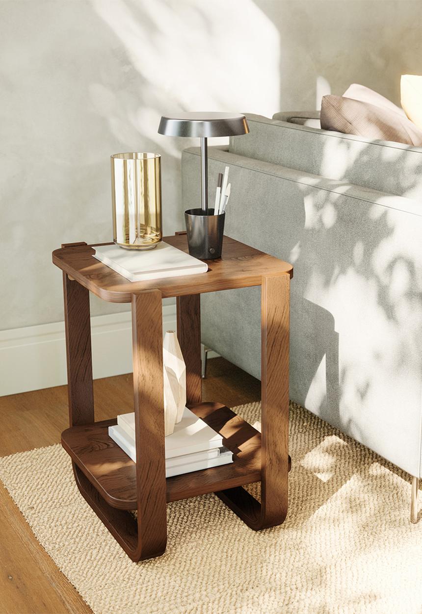 Umbra - Bellwood side table - walnut