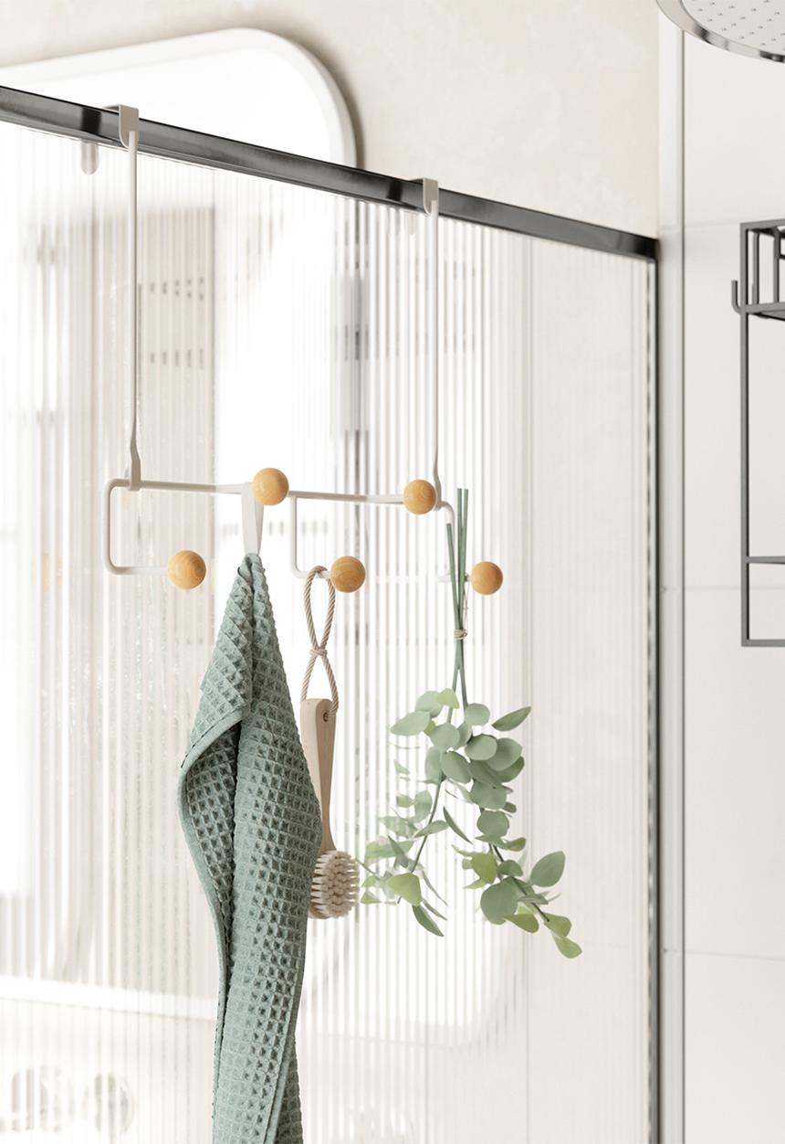 Umbra - Estique 5 over the door hook - white