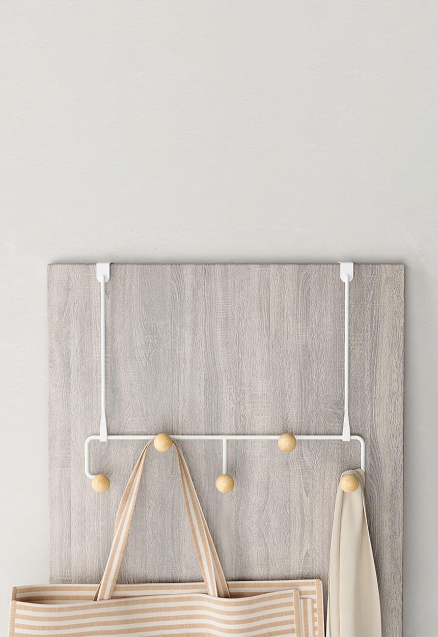 Umbra - Estique 5 over the door hook - white