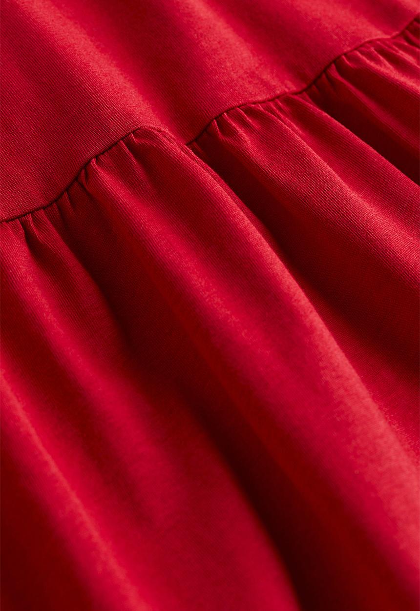 H&M - Collared dress - red