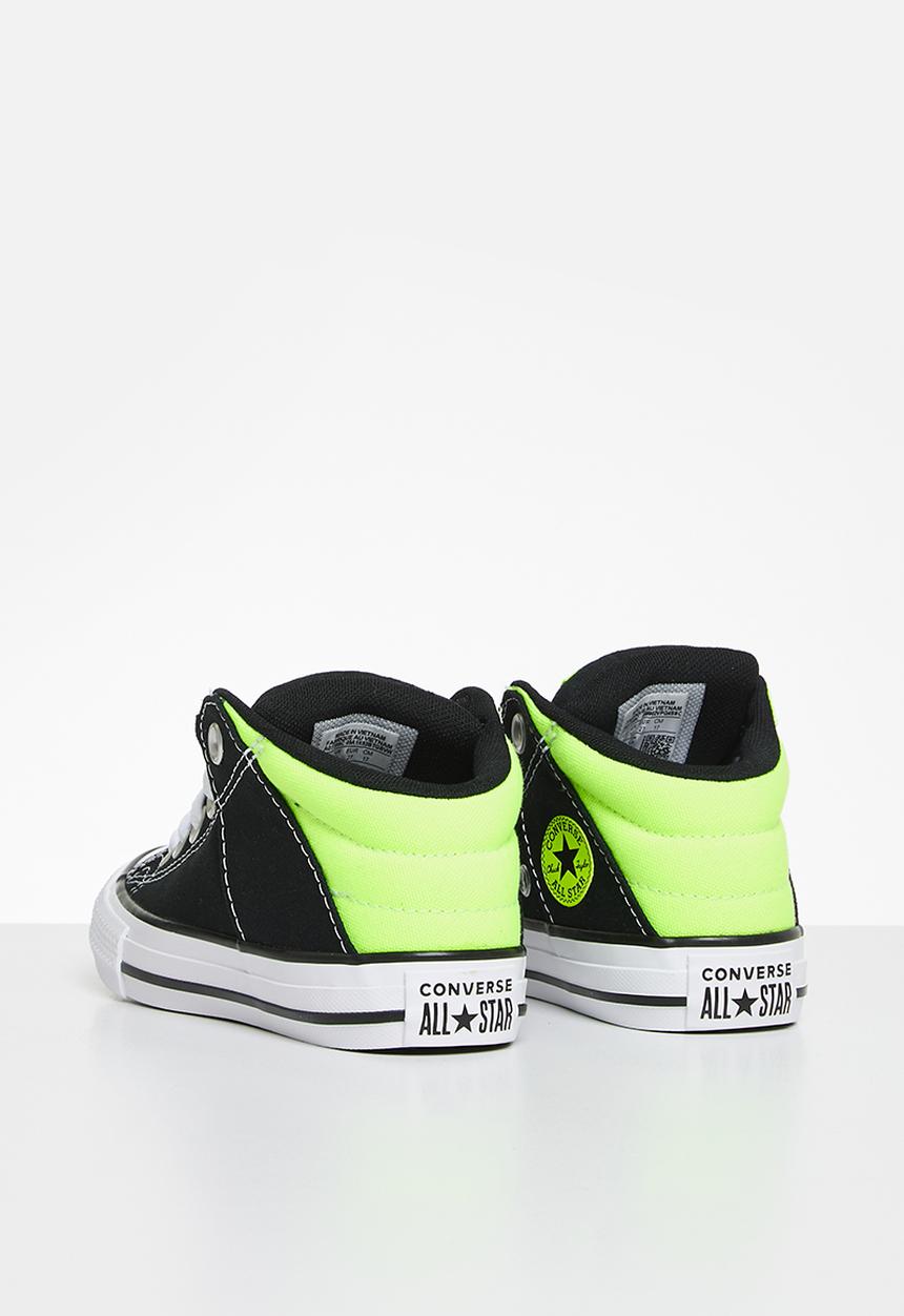 Converse - Chuck taylor all star axel hyper brights - black/slime light/white