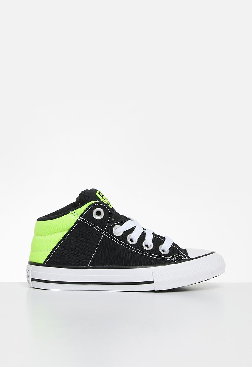 Converse - Chuck taylor all star axel hyper brights - black/slime light/white
