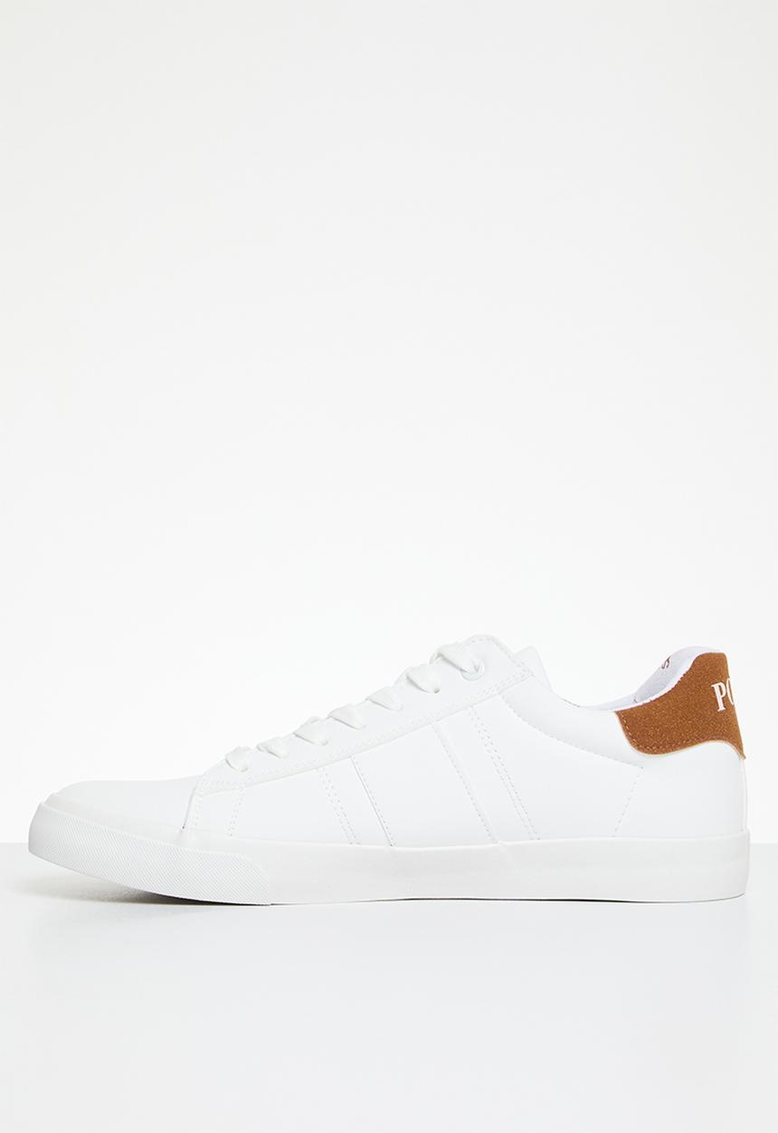 POLO - Basic side flash sneaker - white 