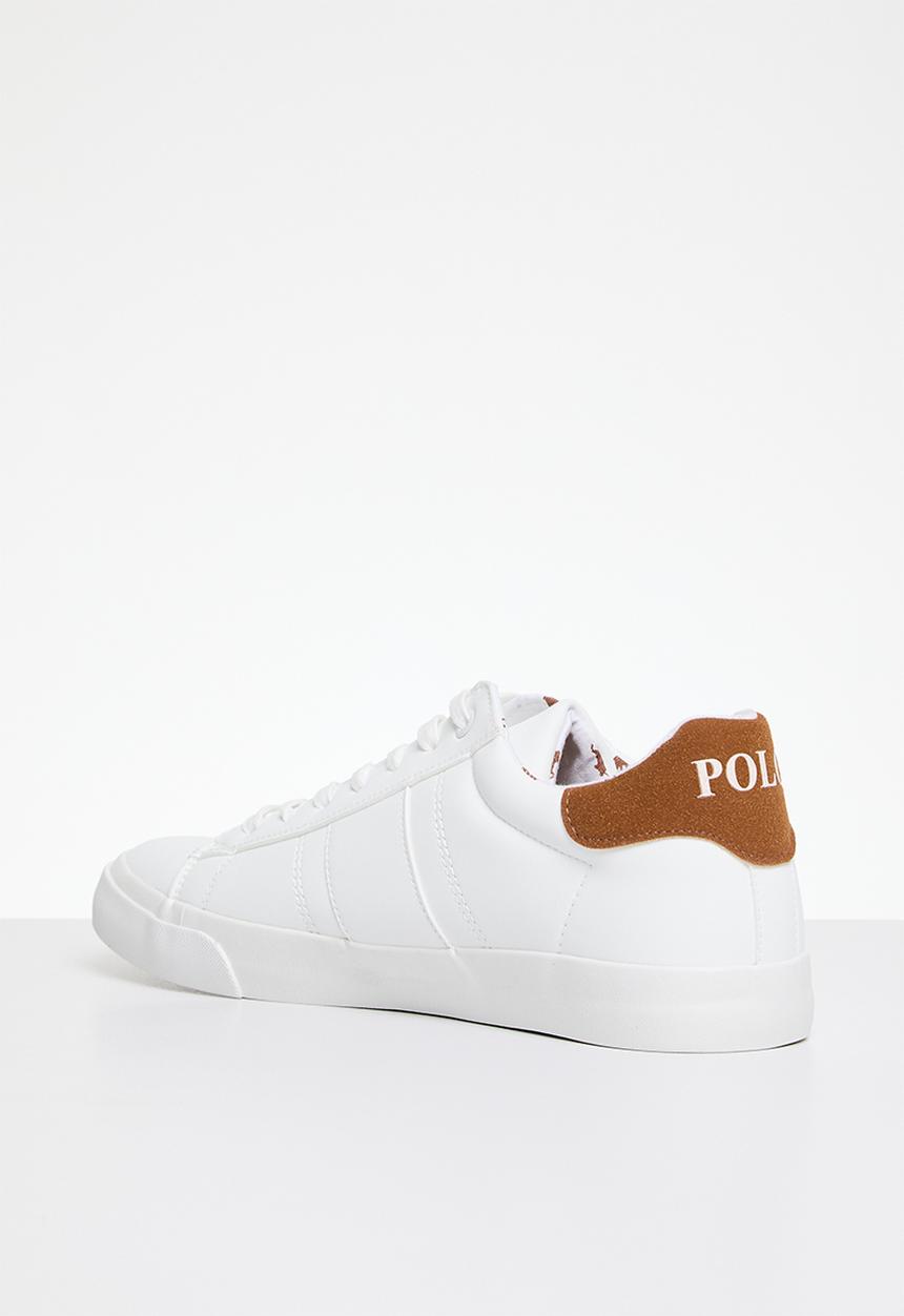 POLO - Basic side flash sneaker - white 