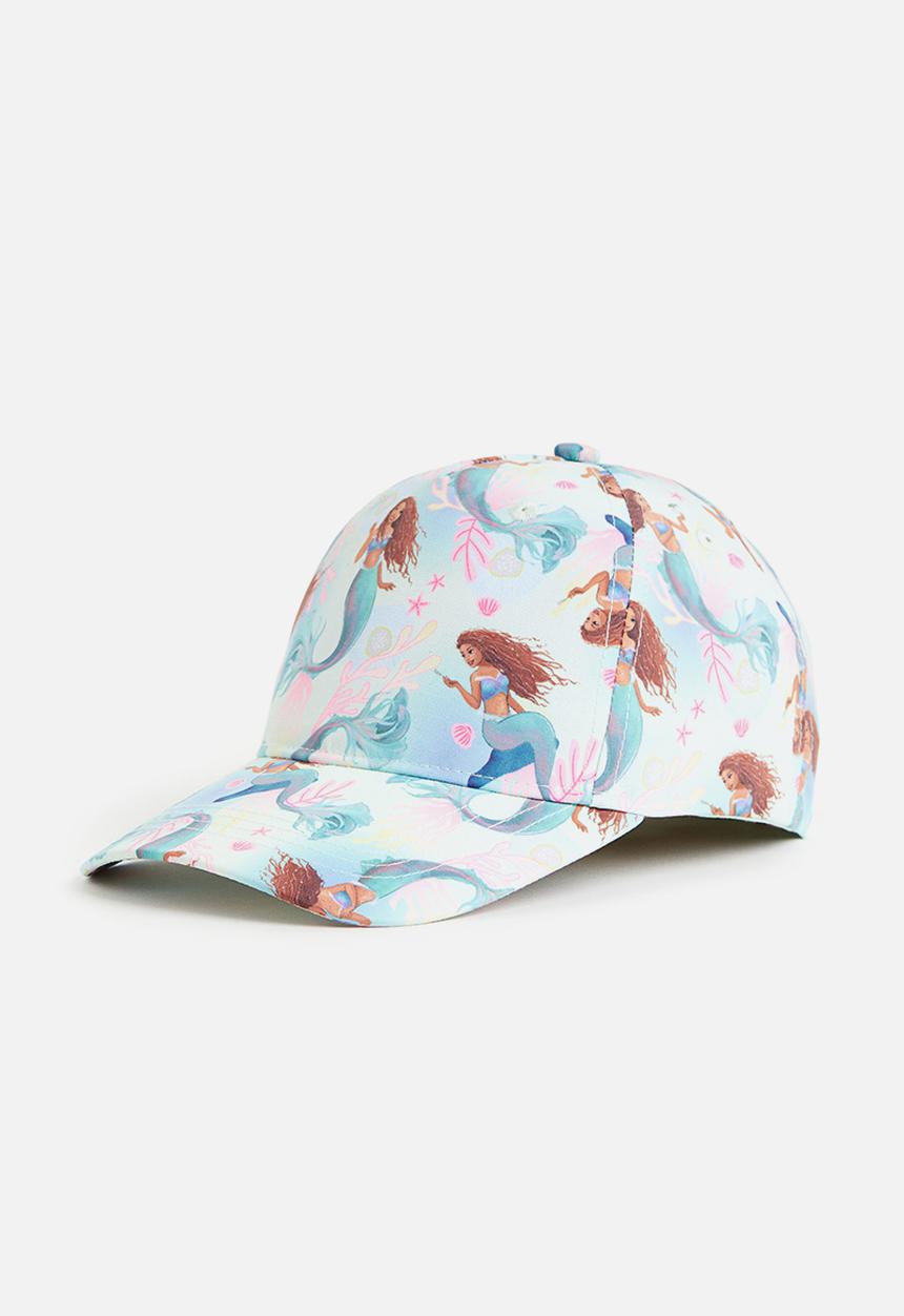 H&M - Printed cap - mint green/the little mermaid