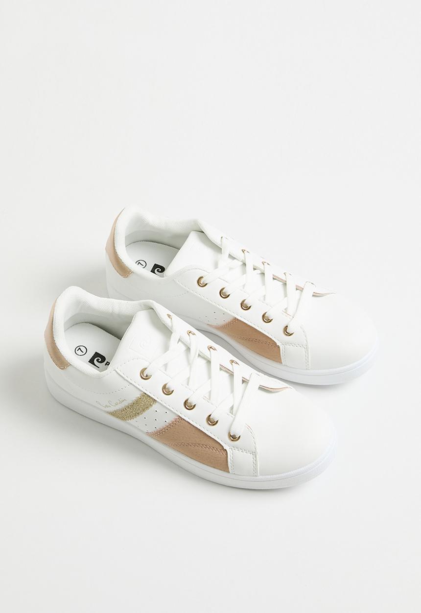 Pierre Cardin - Retro 2 sneaker - white gold