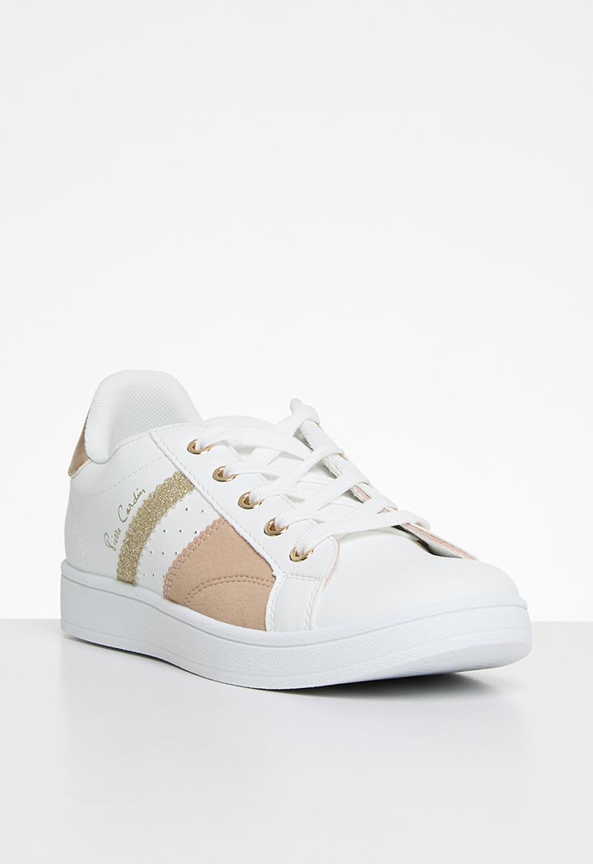 Pierre Cardin - Retro 2 sneaker - white gold