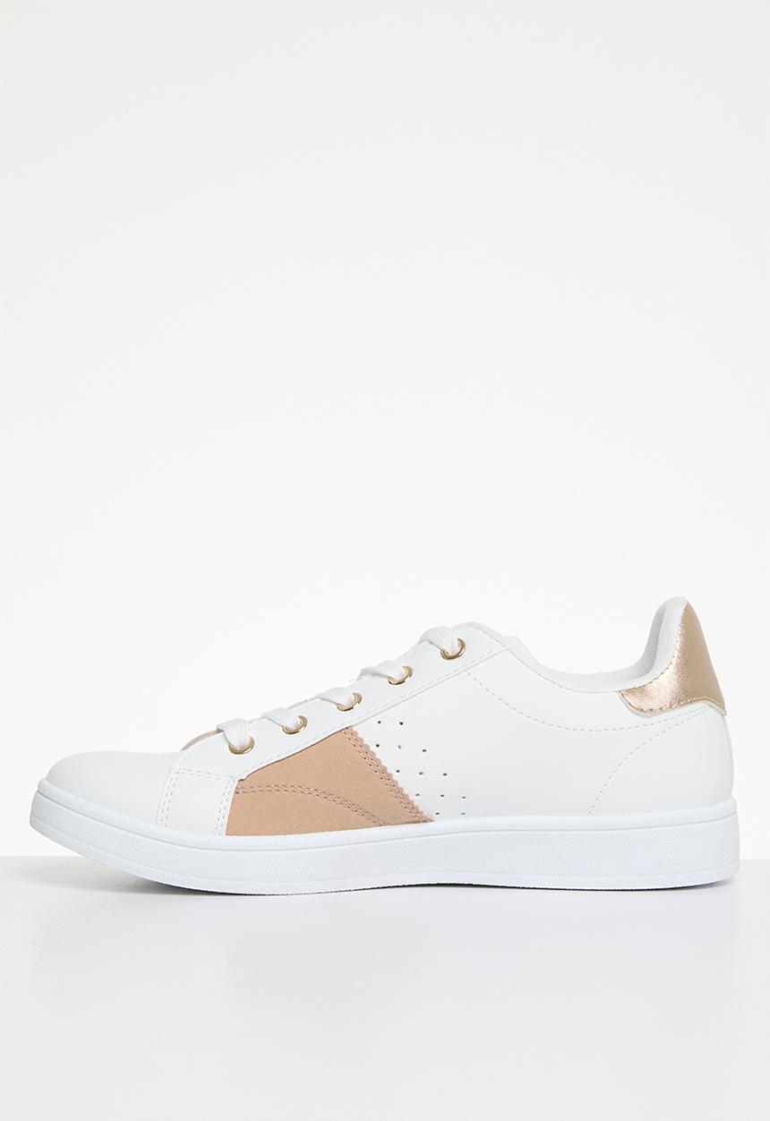 Pierre Cardin - Retro 2 sneaker - white gold