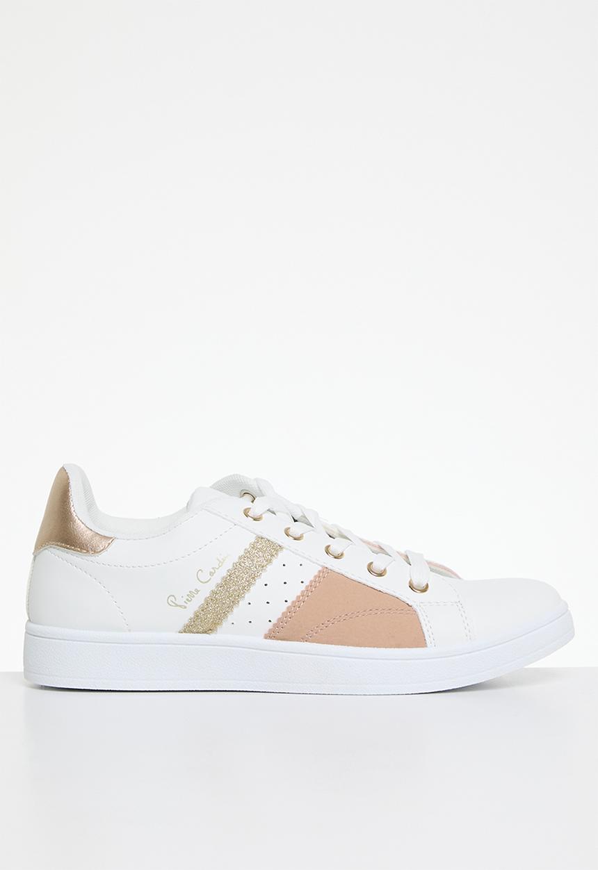 Pierre Cardin - Retro 2 sneaker - white gold