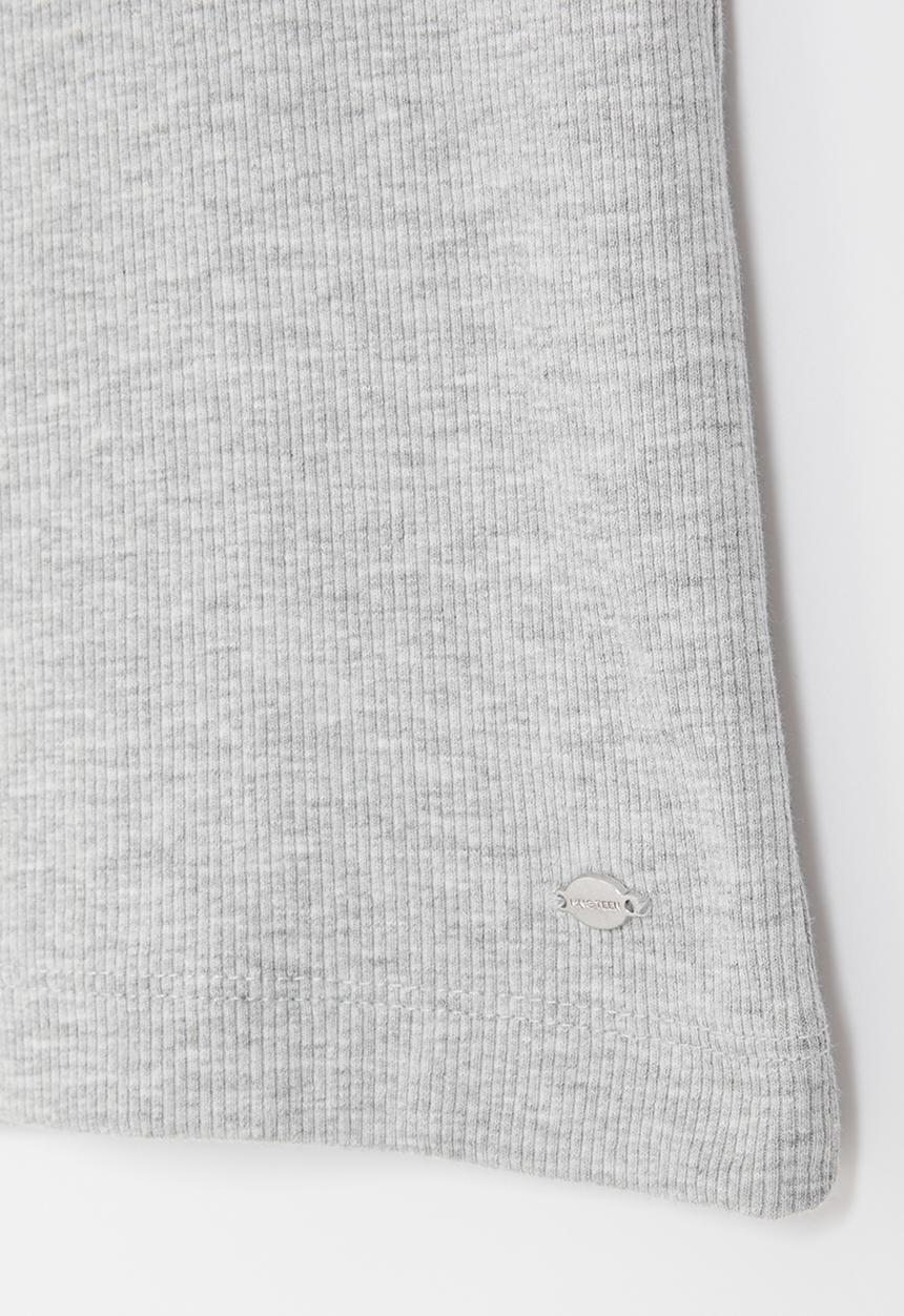 MANGO - T-shirt swim - medium grey