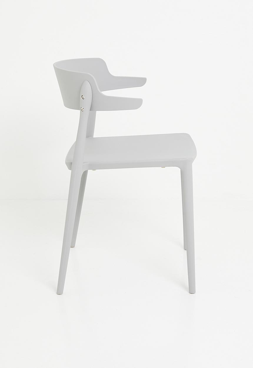 Eleven Past - Telula indoor/outdoor stackable chair - grey