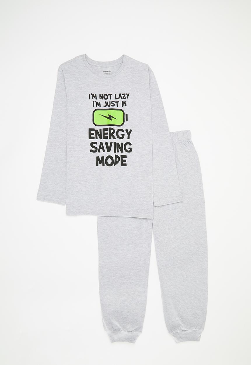 Pop Candy - Pj set -  grey