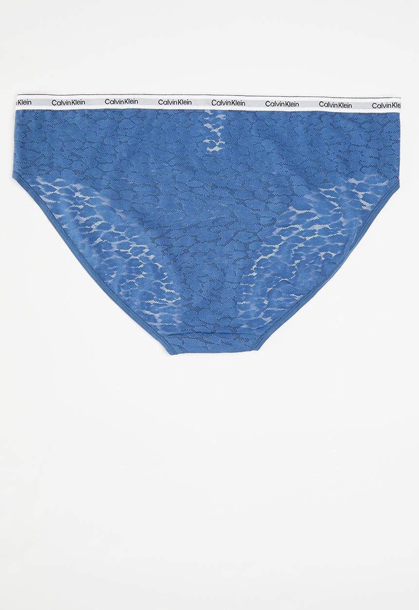 Calvin Klein - Plus Bikini 3pack - true navy/sphinx/dark slate